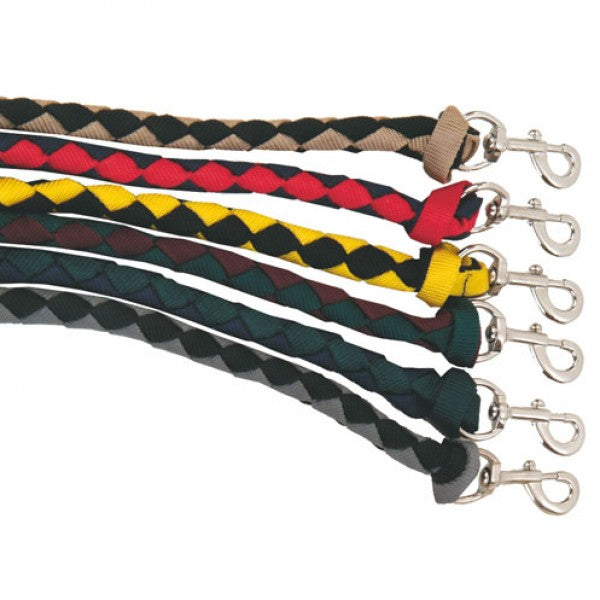 American show lead rope braided with carabiner