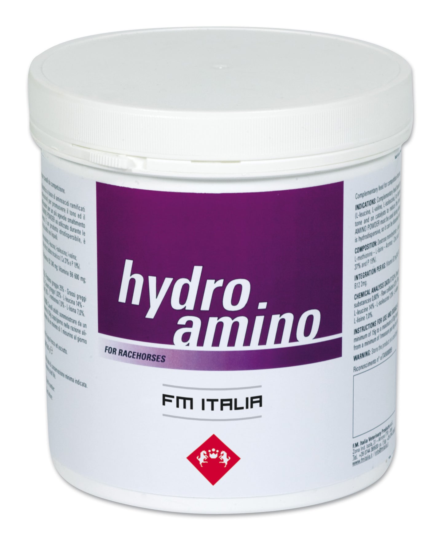 HYDRO AMINO | Poedersupplement voor Paarden met Vertakte Aminozuren