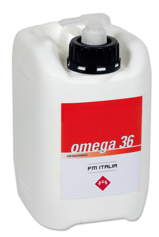 OMEGA 36 | Olieachtige Oplossing voor Gebalanceerde Omega-6 en Omega-3 bij Paarden