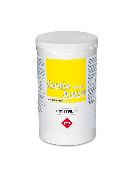 BIOTIN HORSE POWDER | Mineral Complementary Feed for Hoof, Trotter, Skin, and Sport Horse Regeneration