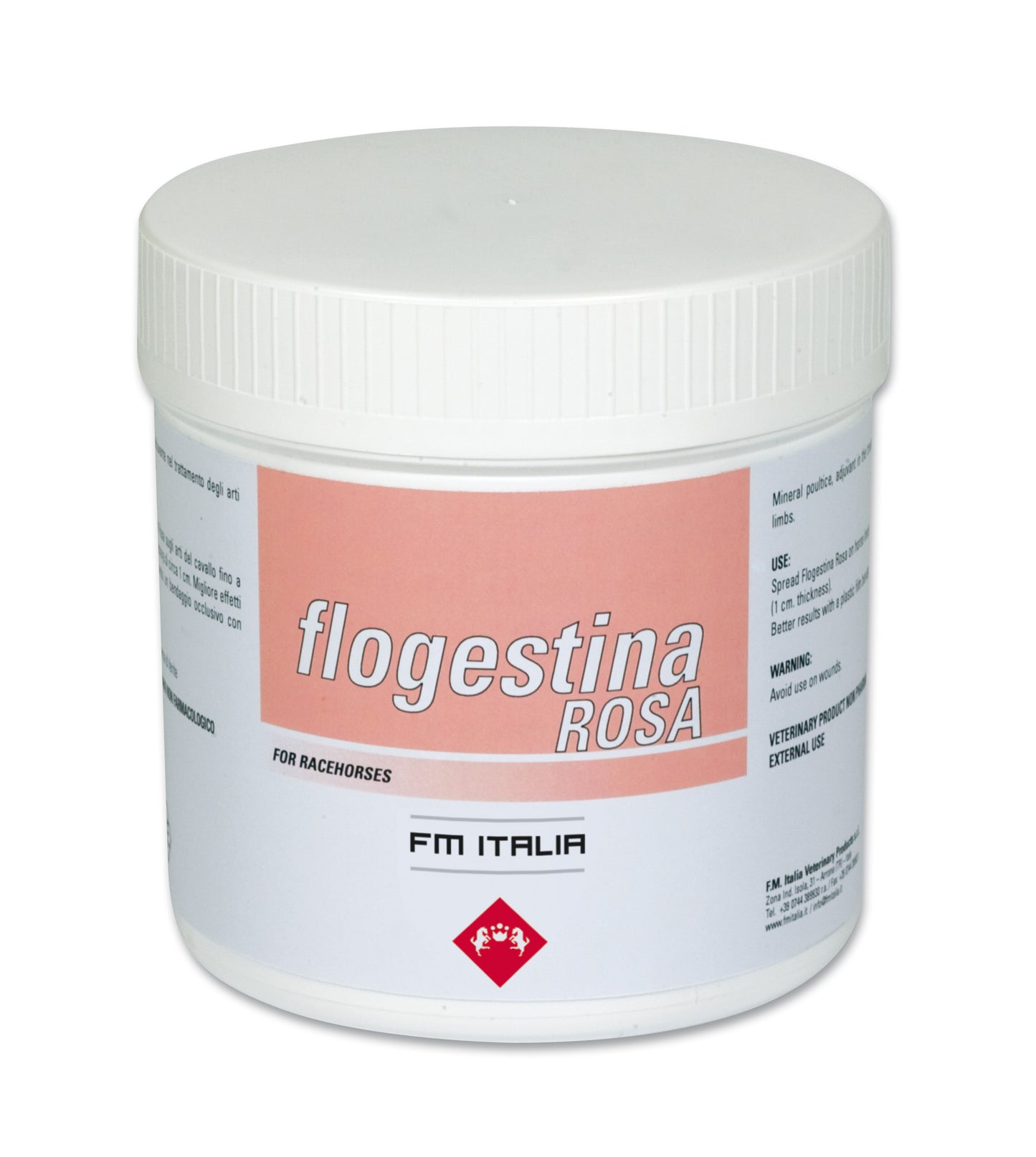 FLOGESTINA ROSA | Mineralenpasta voor Gezondheid van Paardenledematen bij Paarden