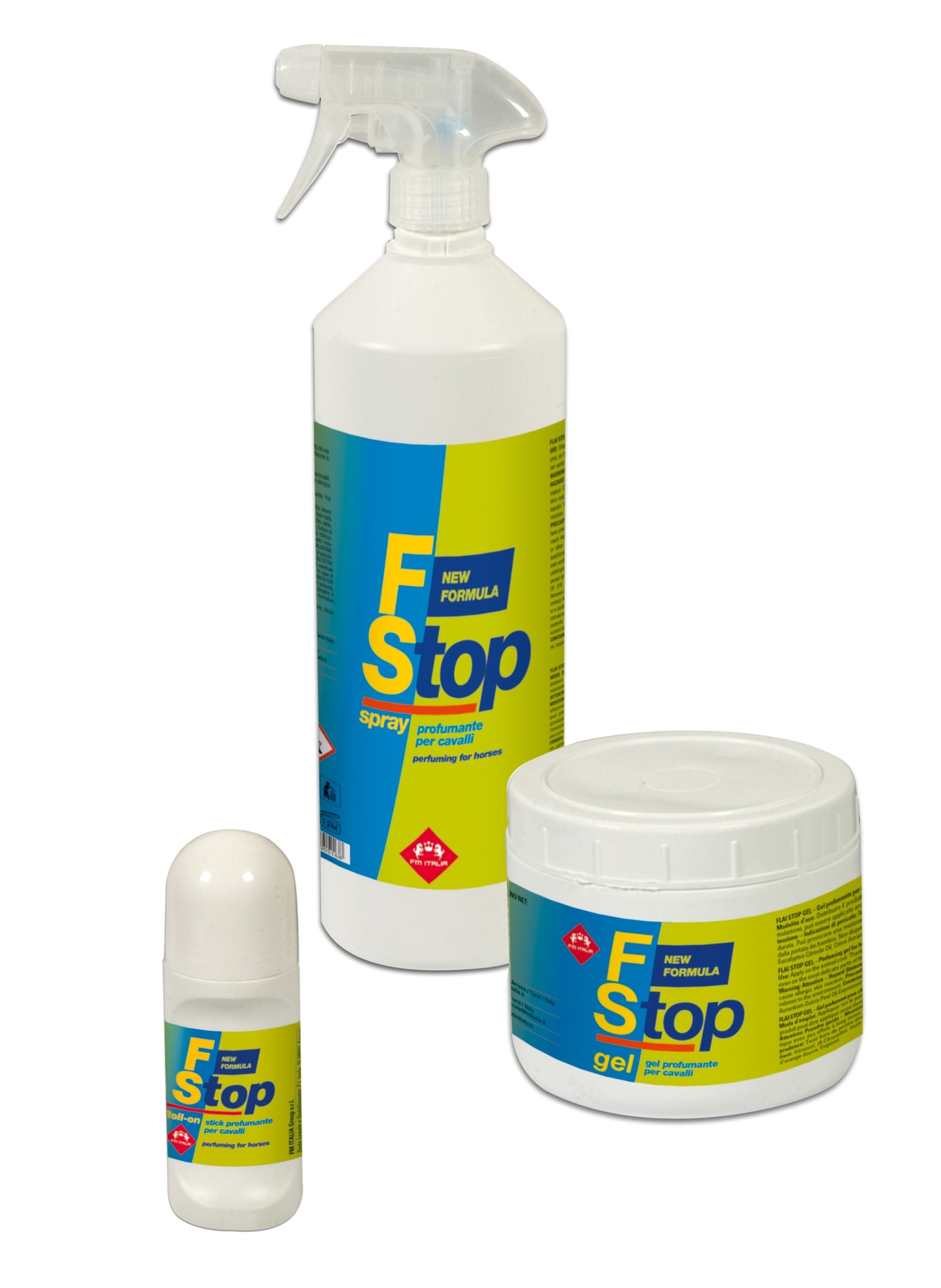 F STOP SPRAY | Geurige en Beschermende Spray met Zonnebrandcrème voor Paarden