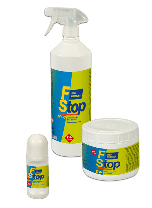 F STOP GEL | Perfuming and Protective Gel with Sunscreen for Horses