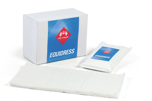 EQUIDRESS | Multifunctioneel Veterinair Verband voor Droogheid van de Vacht en Huid van Paarden
