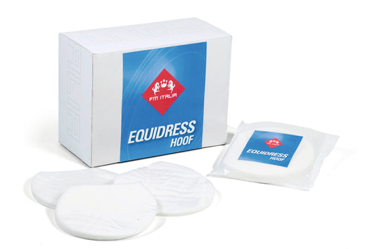 EQUIDRESS HOOF | Shaped Veterinary Hoof Bandage for Keeping Horse Hoof Dry